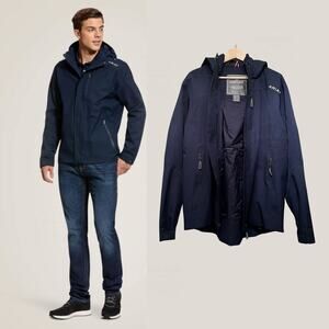 Ariat Coastal H2O Waterproof Jacket | Men’s XL, Navy, Style 10030340 $220 NWOT